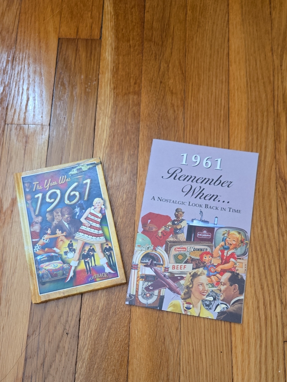 1961 Remember When & The Year Was...Nostalgic Booklet/Book